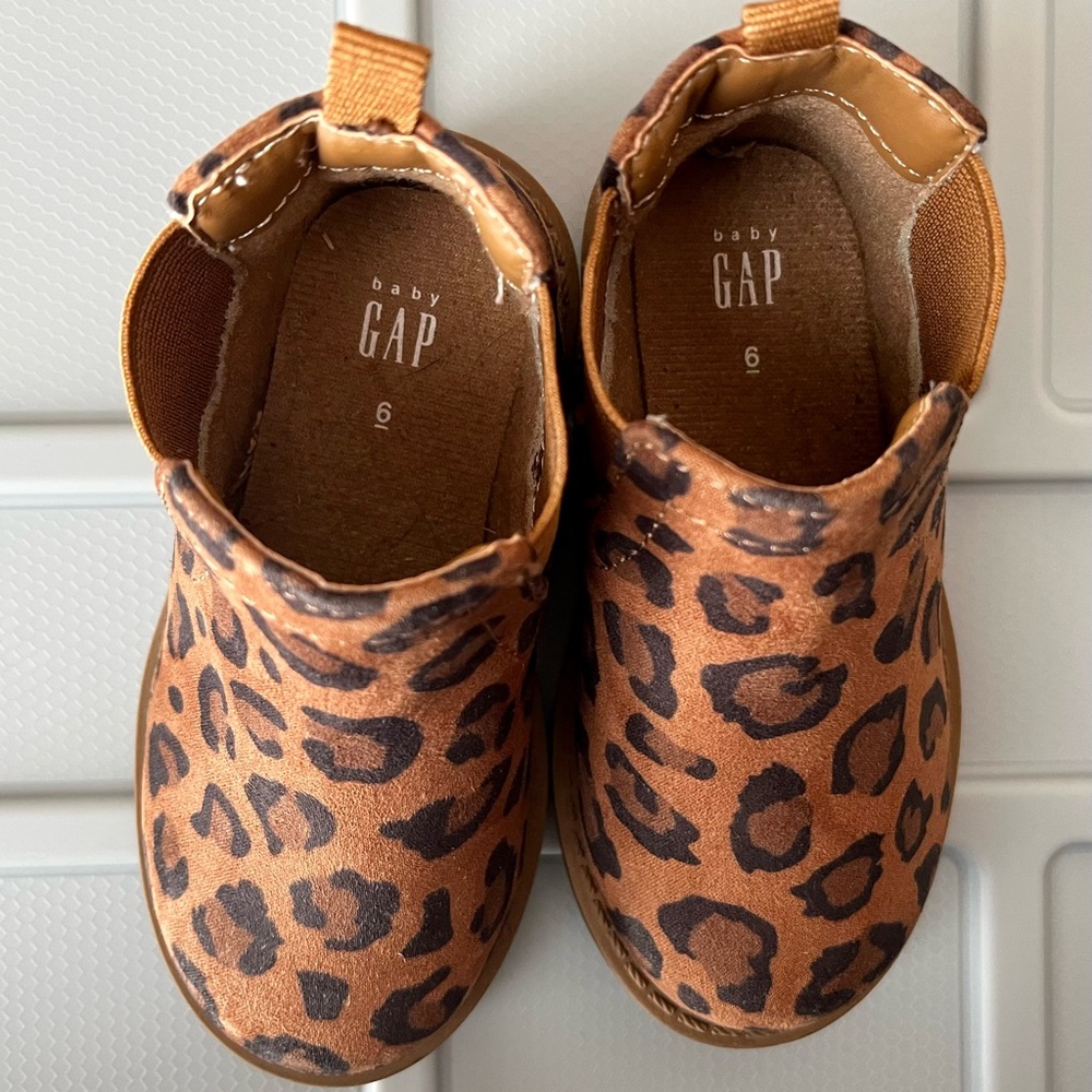 Toddler GAP Leopard Print Boots
